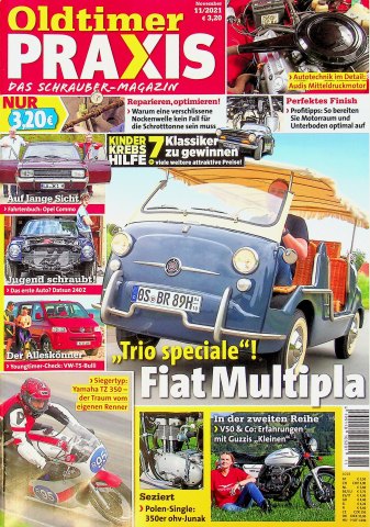 Deckblatt Oldtimer Praxis (11/2021)